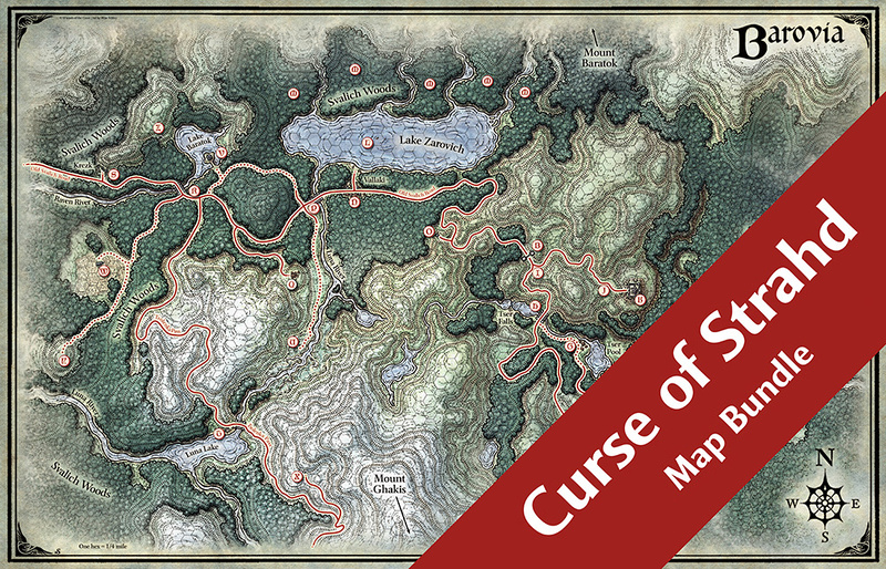 Mike Schley Curse Of Strahd Curse Of Strahd Map Bundle 28 Digital Dm And Player Maps 30 